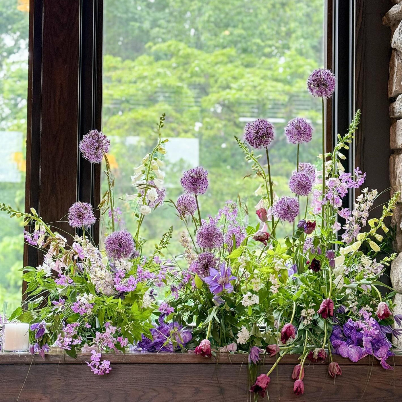 Wildflower arrangement