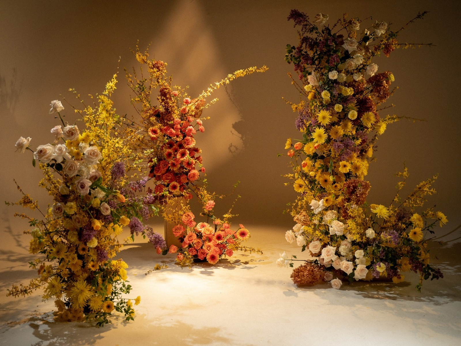 Florale editorial floral production